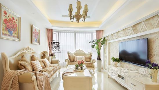 现代简约风格客厅装修效果图